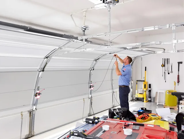 Garage door cable repair service by West Covina Garage Door Repair in West Covina