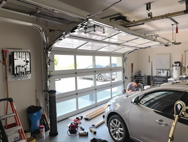Garage door noise reduction service by West Covina Garage Door Repair in West Covina