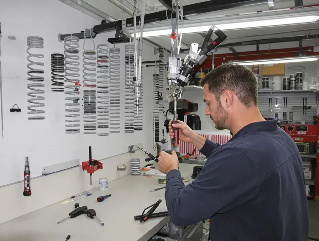 West Covina Garage Door Repair safety certified technician performing precision spring replacement in West Covina